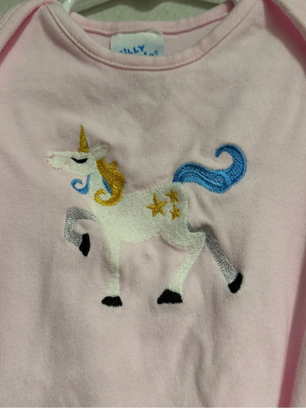 Pink Unicorn Infant Sleep Gown - Cozy Newborn Nightwear